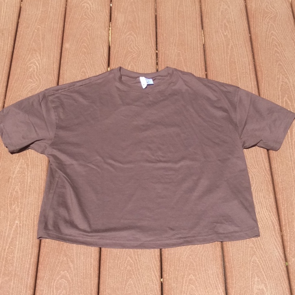H&M loose fit crop top